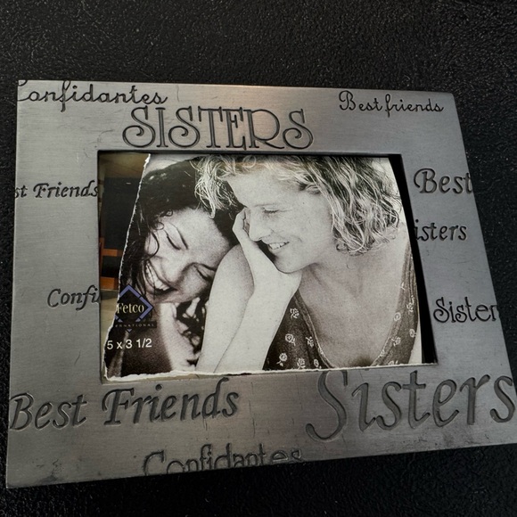 Sisters Best Friends Photo Frame, cute and fun!! - Picture 1 of 5